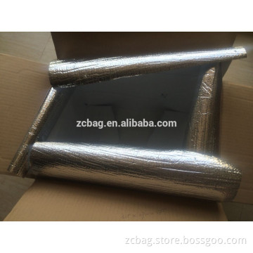 Insulation Cooler Box Aluminum Bubble Foil carton Cartofood cool carton box Cold Shipping Box Aluminum Cool Shipper for Food